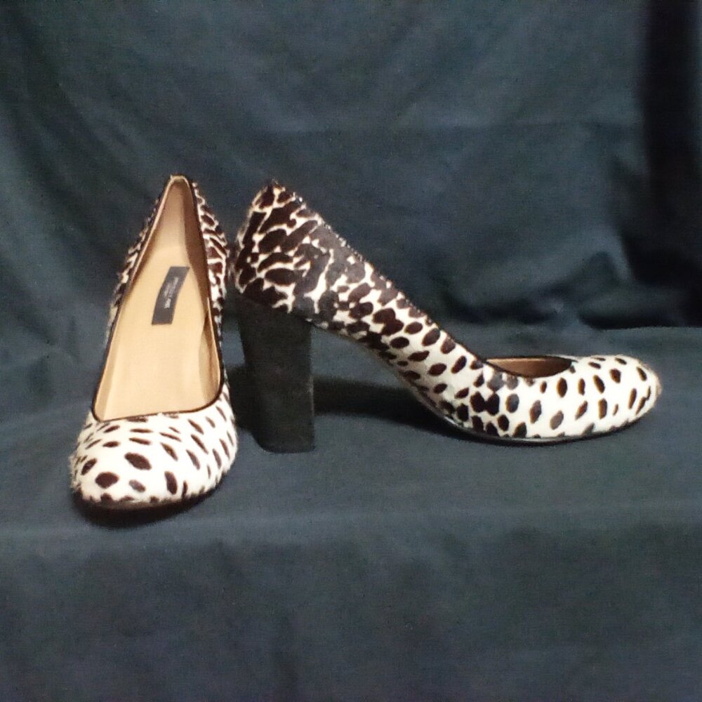 Ann Taylor Animal Print Heal Shoes